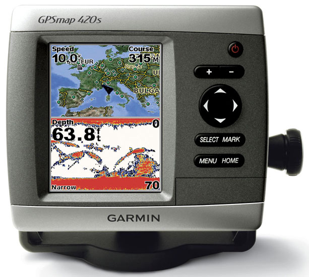 Garmin - GPSMAP 420s s interní anténou a dvojfrekv. sondou